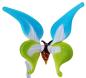 Preview: Orchideenstab - Schmetterling (normale Ausführung, weiß-hellblau-grün)